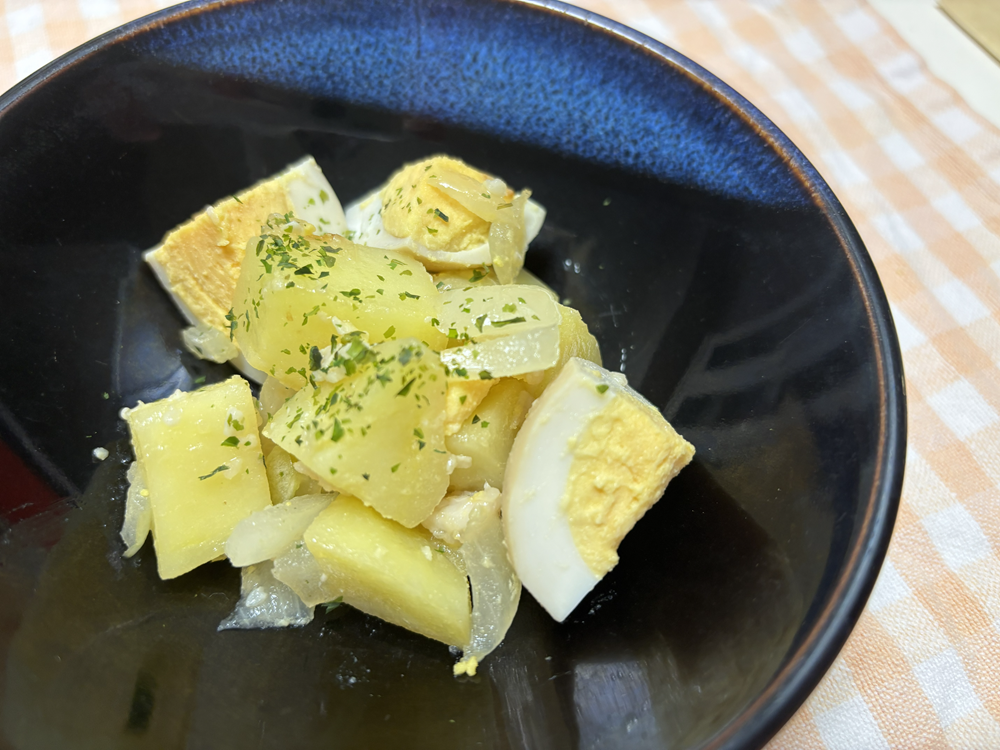 塩麴で温かくって美味しいポテトサラダができる？！